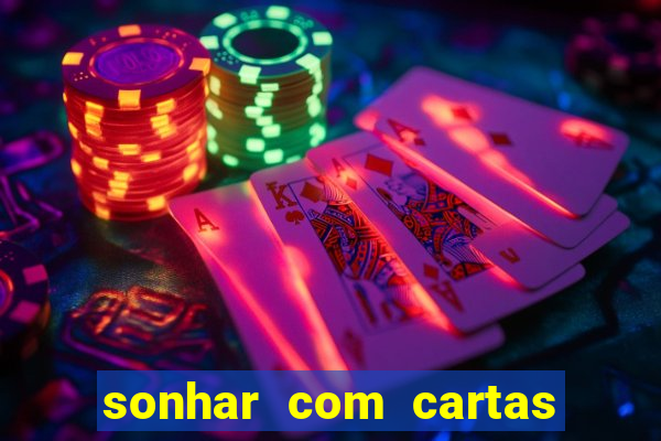 sonhar com cartas de baralho no chao